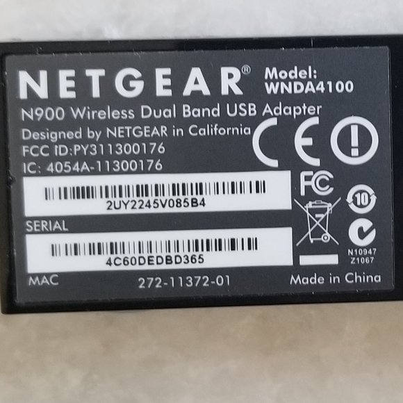 Netgear N900 WiFi Dual Band USB Adapter WNDA4100 - Picture 5 of 7